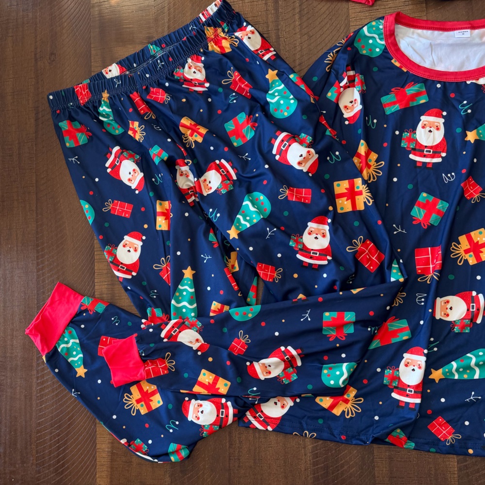 Family Matching Santa Pajamas - Picture 2 of 7